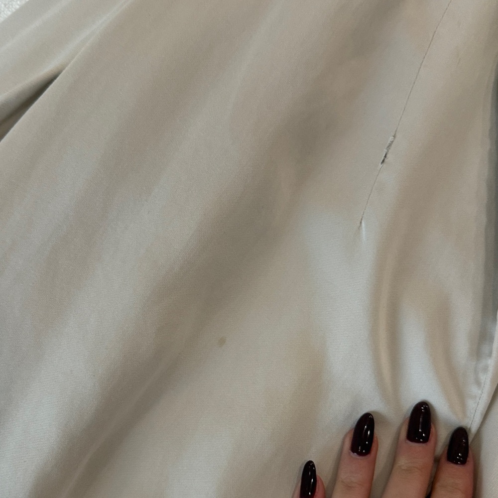 All Saints Cream Women's Blazer - Picture 4 of 5